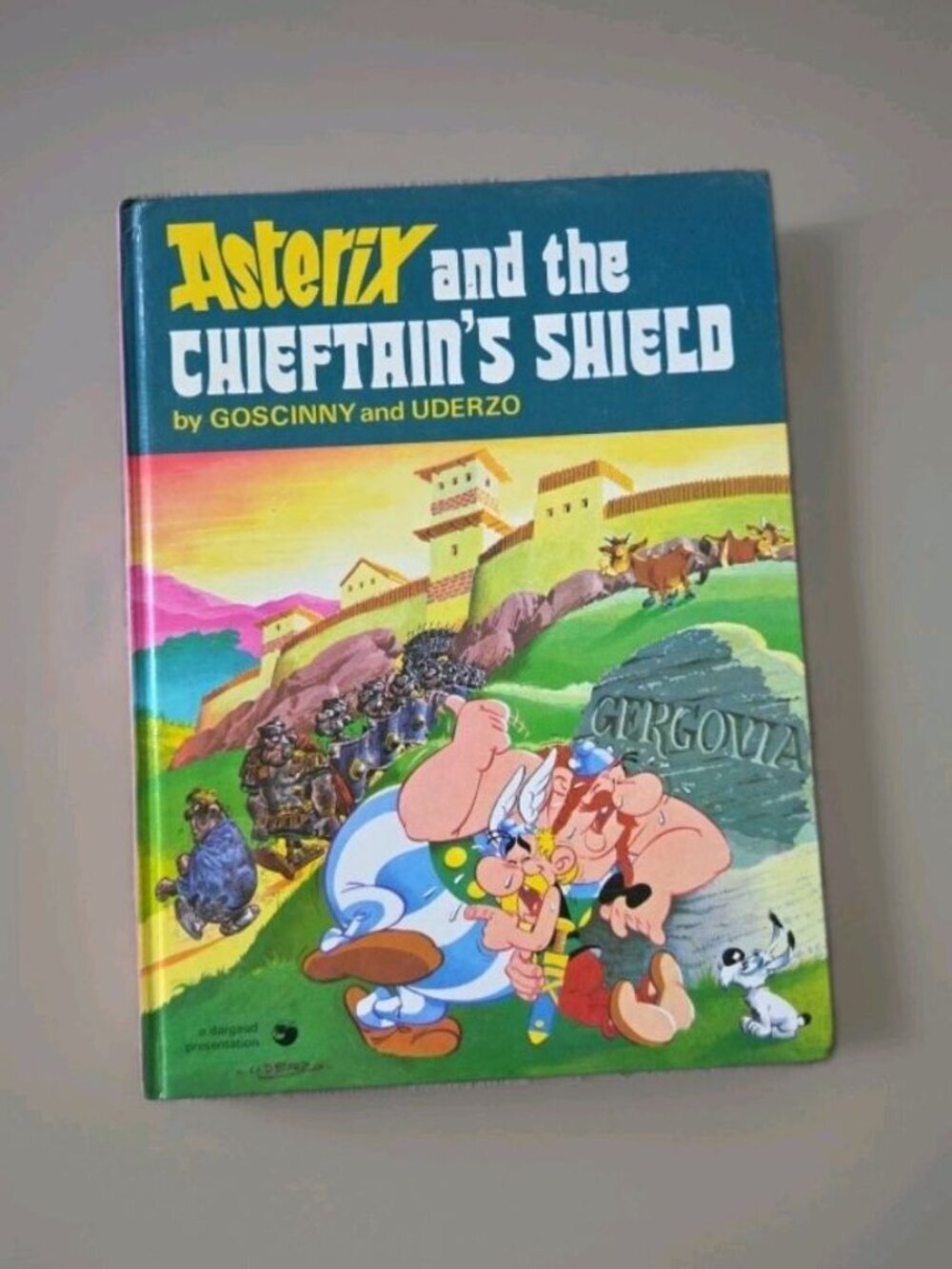 Asterix and the Chieftain's Shield Hardcover 1977 Hodder Stoughton Goscinny UK